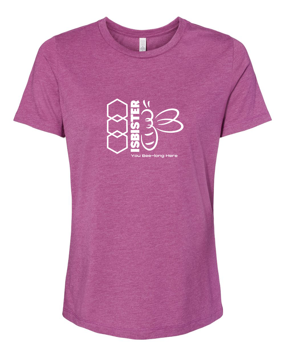 Isbister Bee-Long Here 2025 Women's Adult T-Shirt Bella+Canvas 6400CVC