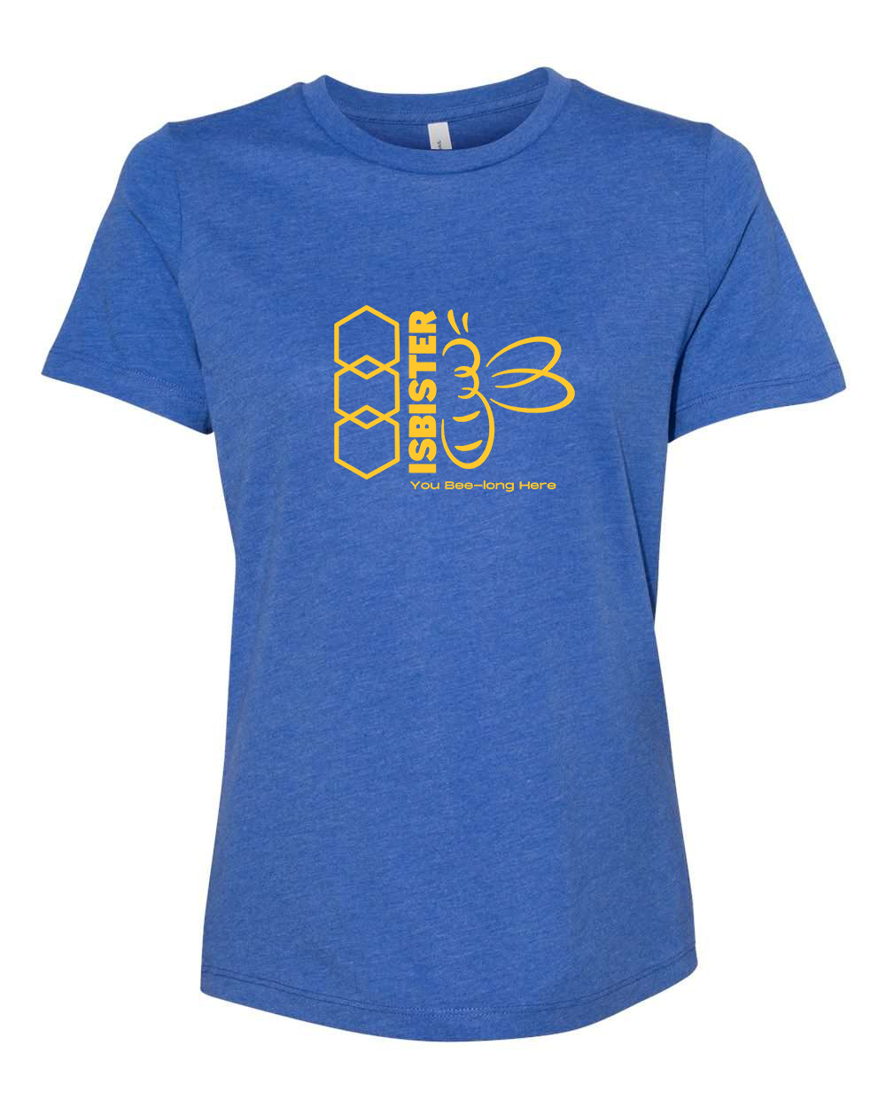 Isbister Bee-Long Here 2025 Women's Adult T-Shirt Bella+Canvas 6400CVC