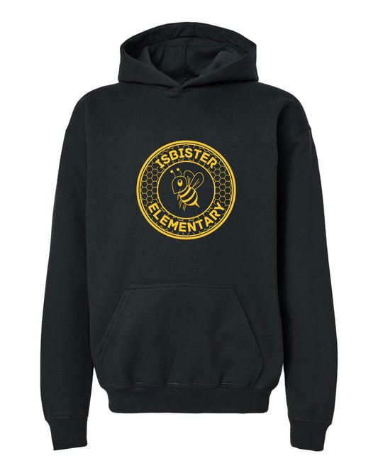 Isbister Emblem 2025 Youth Hoodie Gildan SF500B
