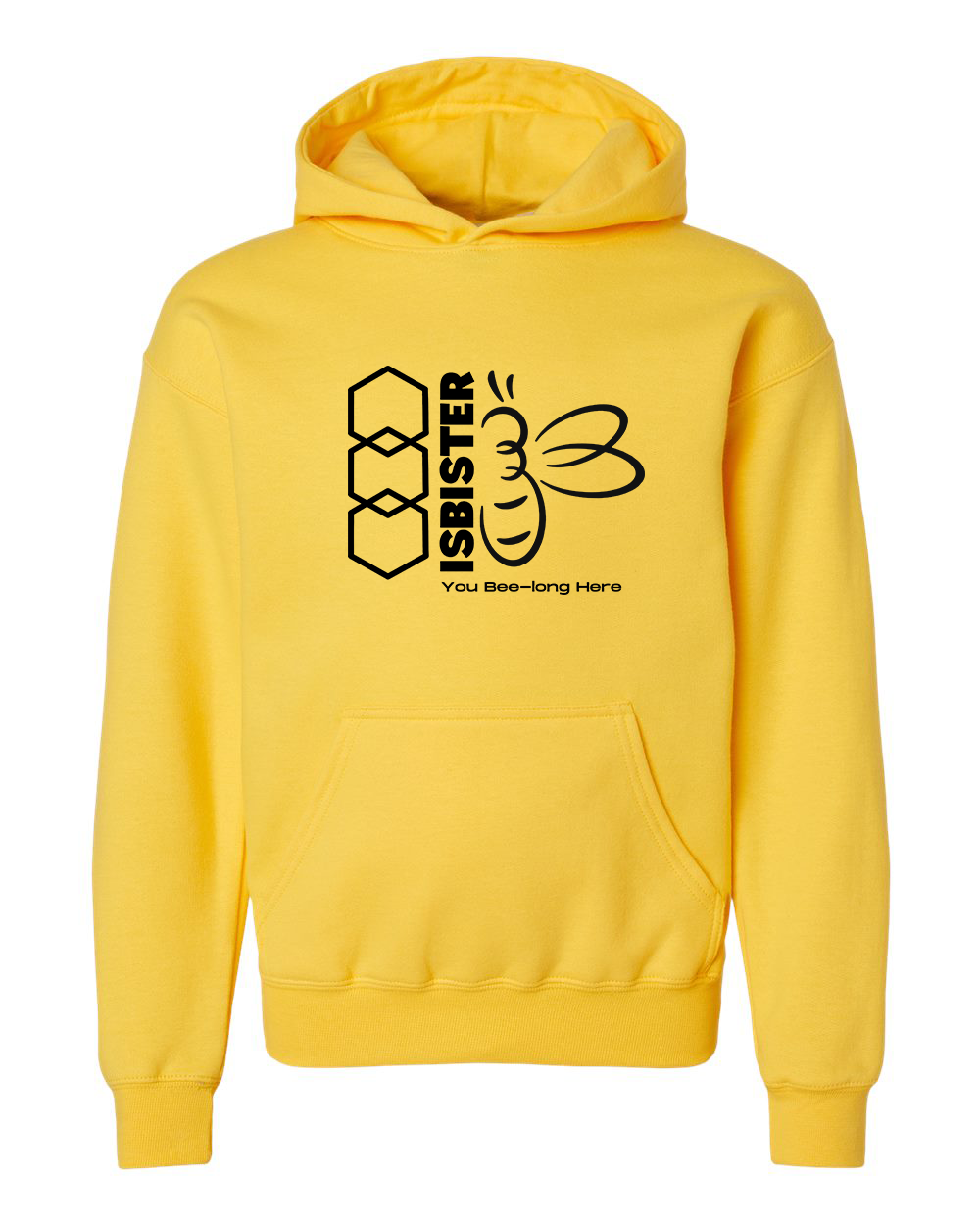 Isbister Bee-Long Here 2025 Youth Hoodie Gildan SF500B