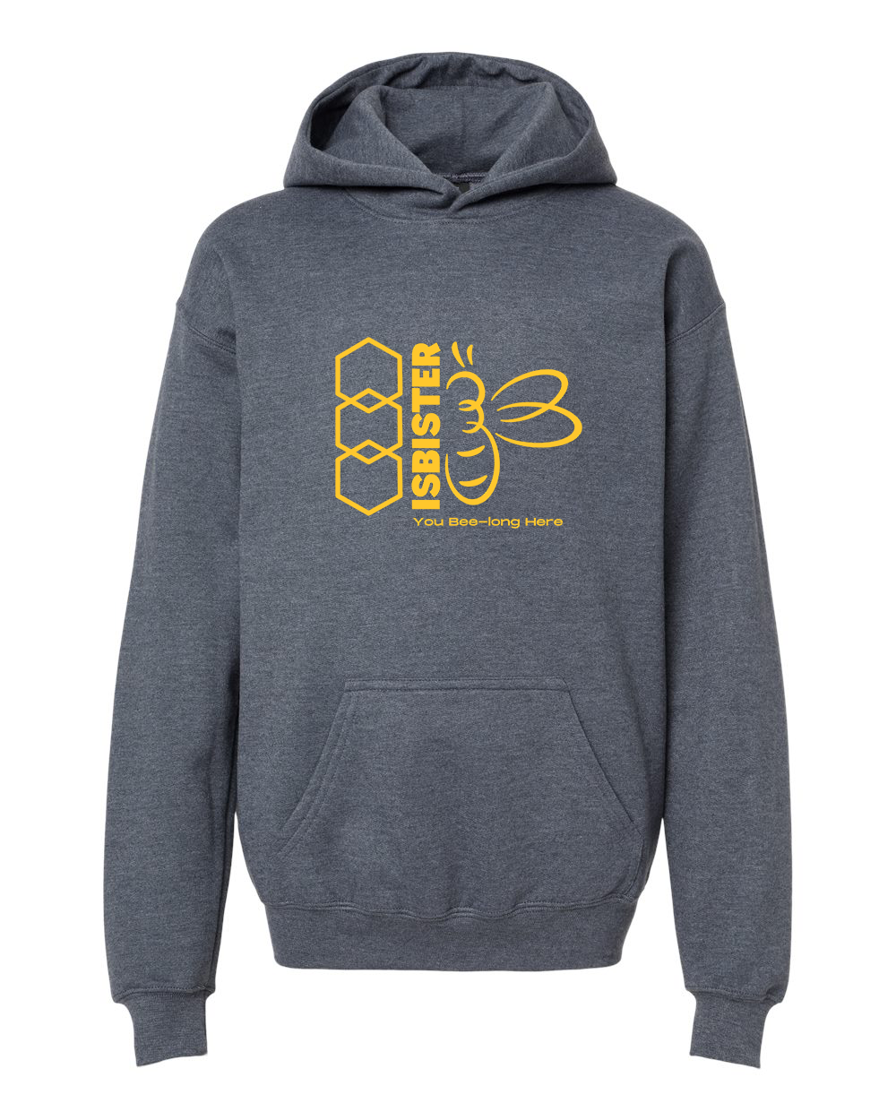 Isbister Bee-Long Here 2025 Youth Hoodie Gildan SF500B