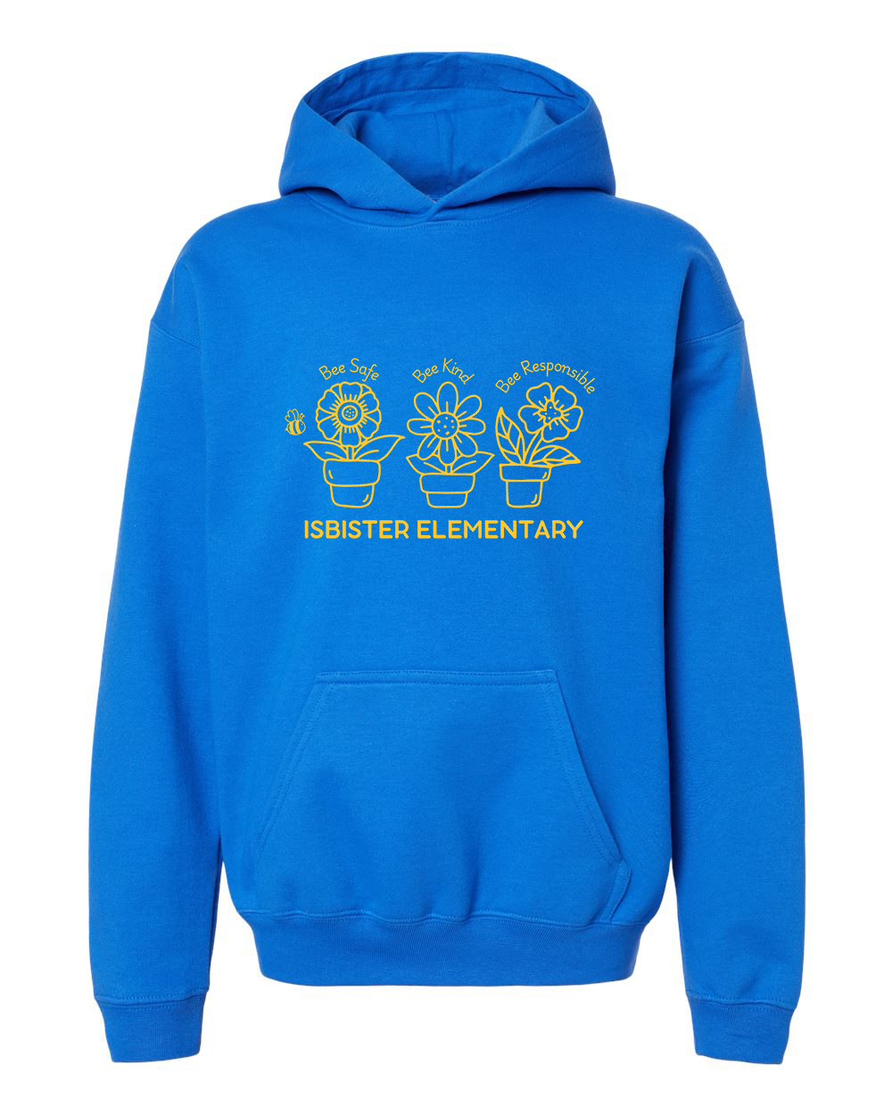 Isbister Motto 2025 Youth Hoodie Gildan SF500B