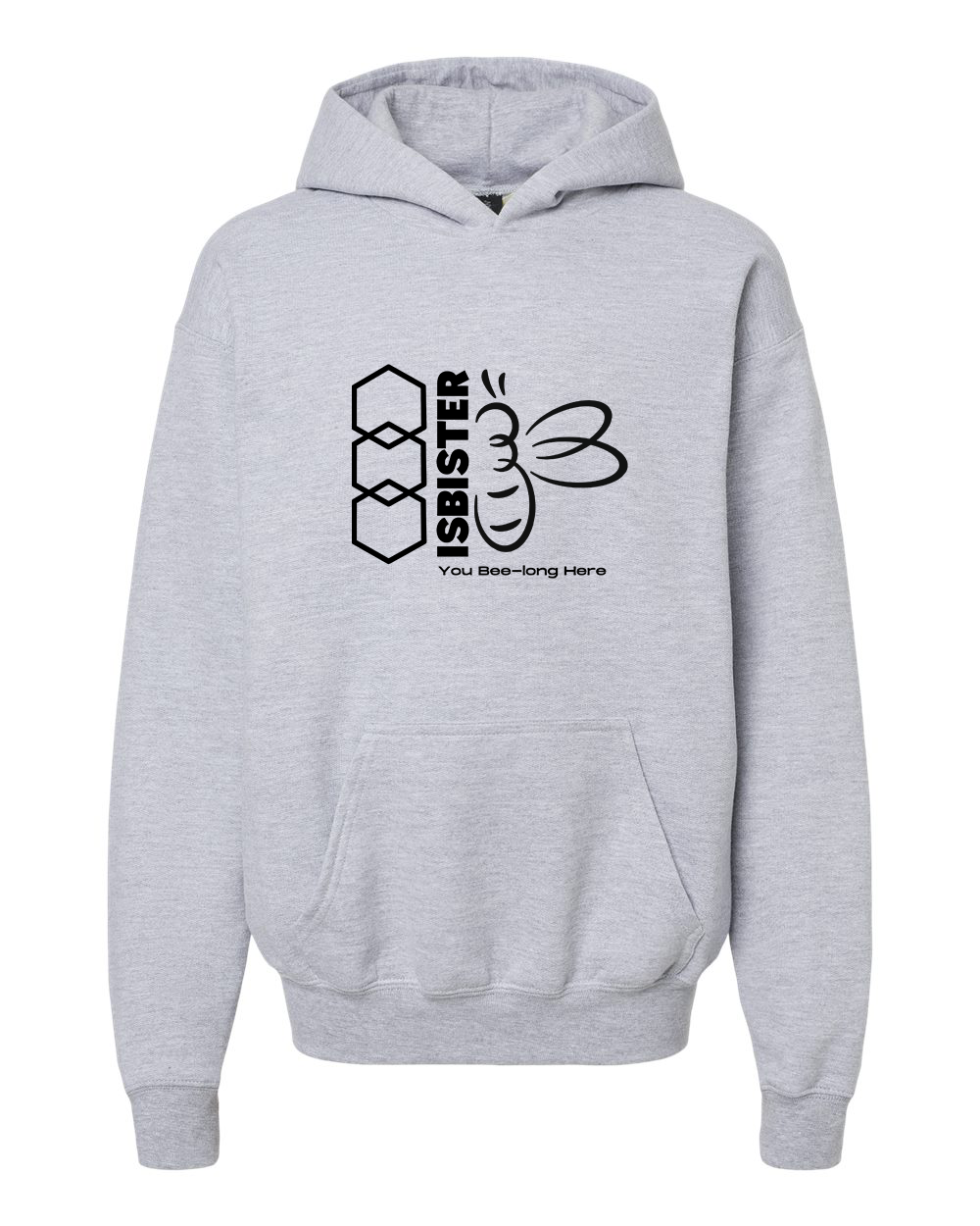 Isbister Bee-Long Here 2025 Youth Hoodie Gildan SF500B