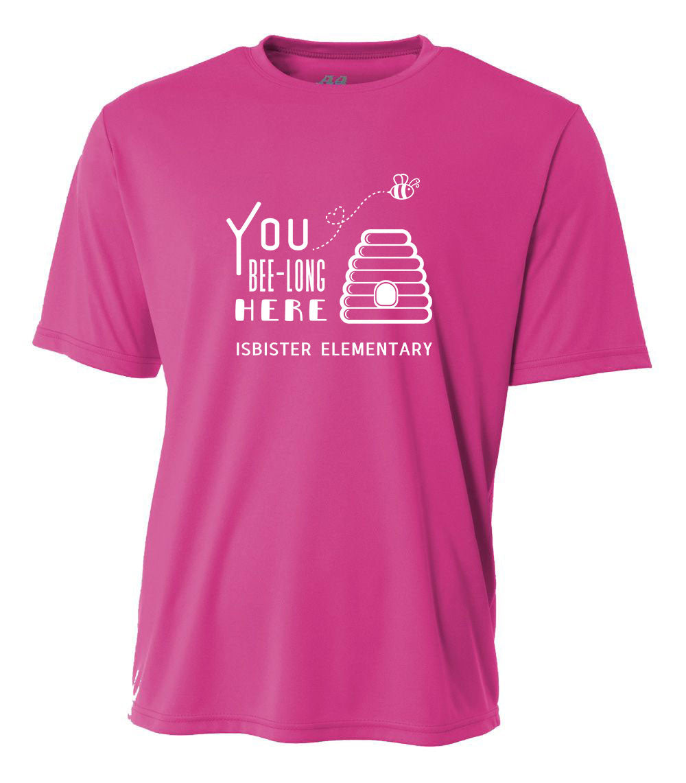 Isbister Bee-Long Here Youth Wicking T-Shirt A4 NB3142