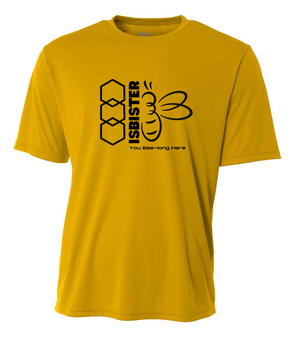 Isbister Bee-Long Here 2025 Youth Wicking T-Shirt A4 NB3142
