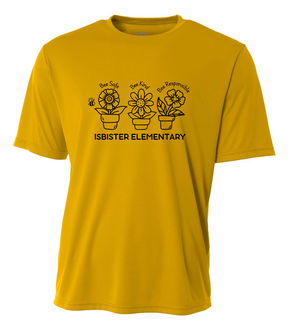 Isbister Motto 2025 Youth Wicking T-Shirt A4 NB3142