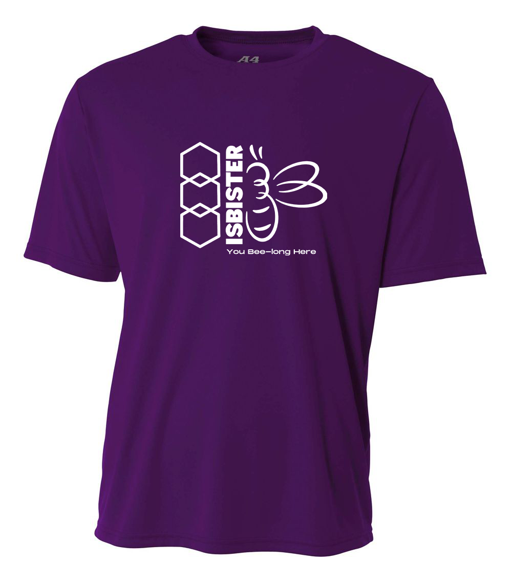 Isbister Bee-Long Here 2025 Youth Wicking T-Shirt A4 NB3142
