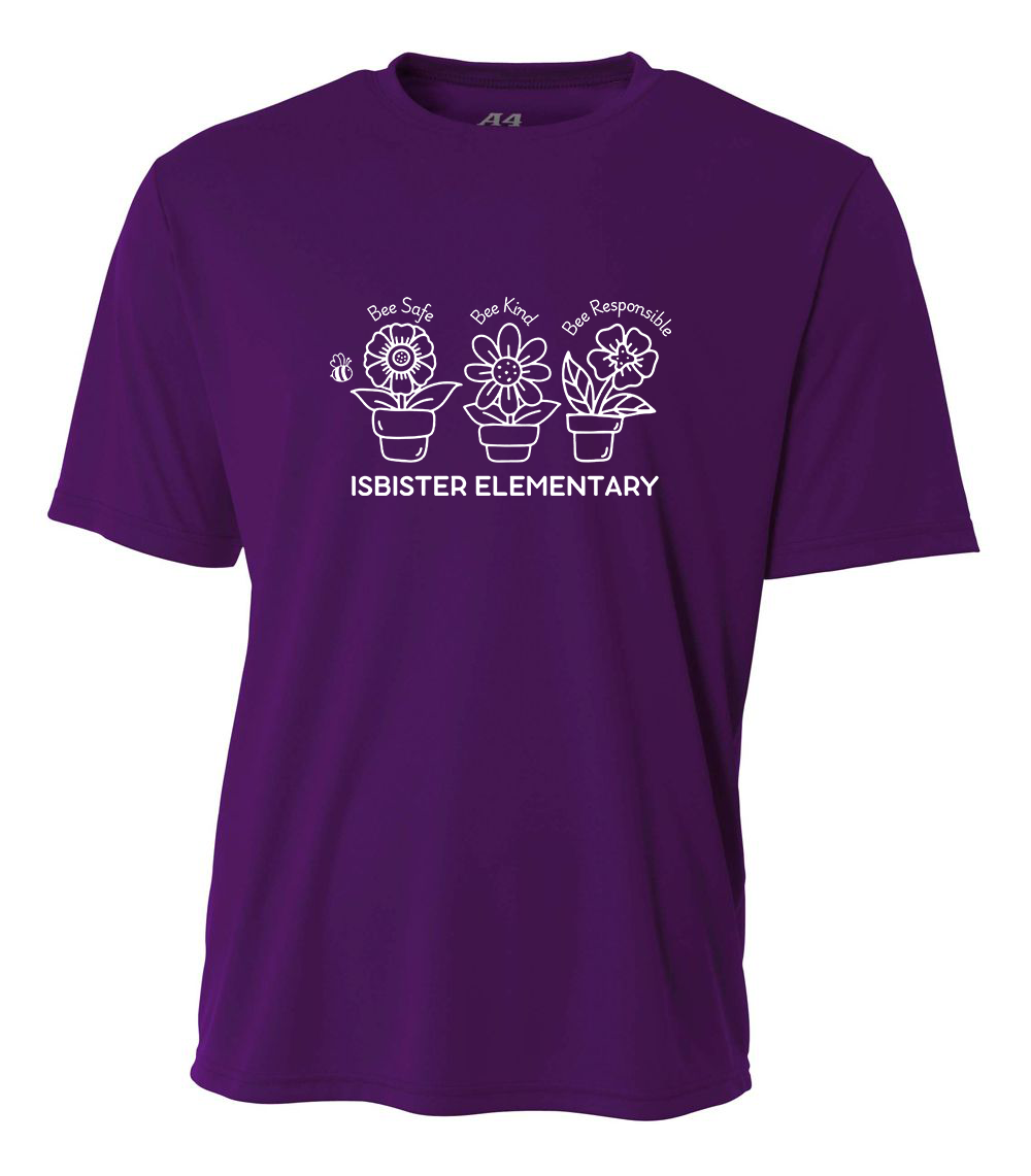 Isbister Motto 2025 Youth Wicking T-Shirt A4 NB3142