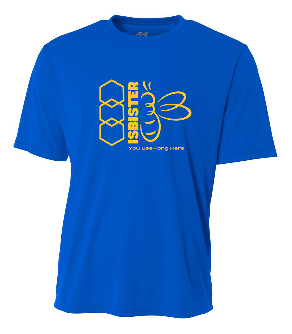 Isbister Bee-Long Here 2025 Youth Wicking T-Shirt A4 NB3142