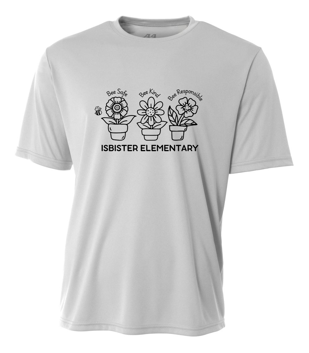 Isbister Motto 2025 Youth Wicking T-Shirt A4 NB3142