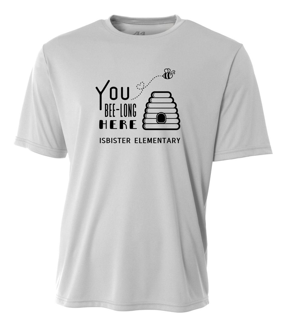Isbister Bee-Long Here Youth Wicking T-Shirt A4 NB3142