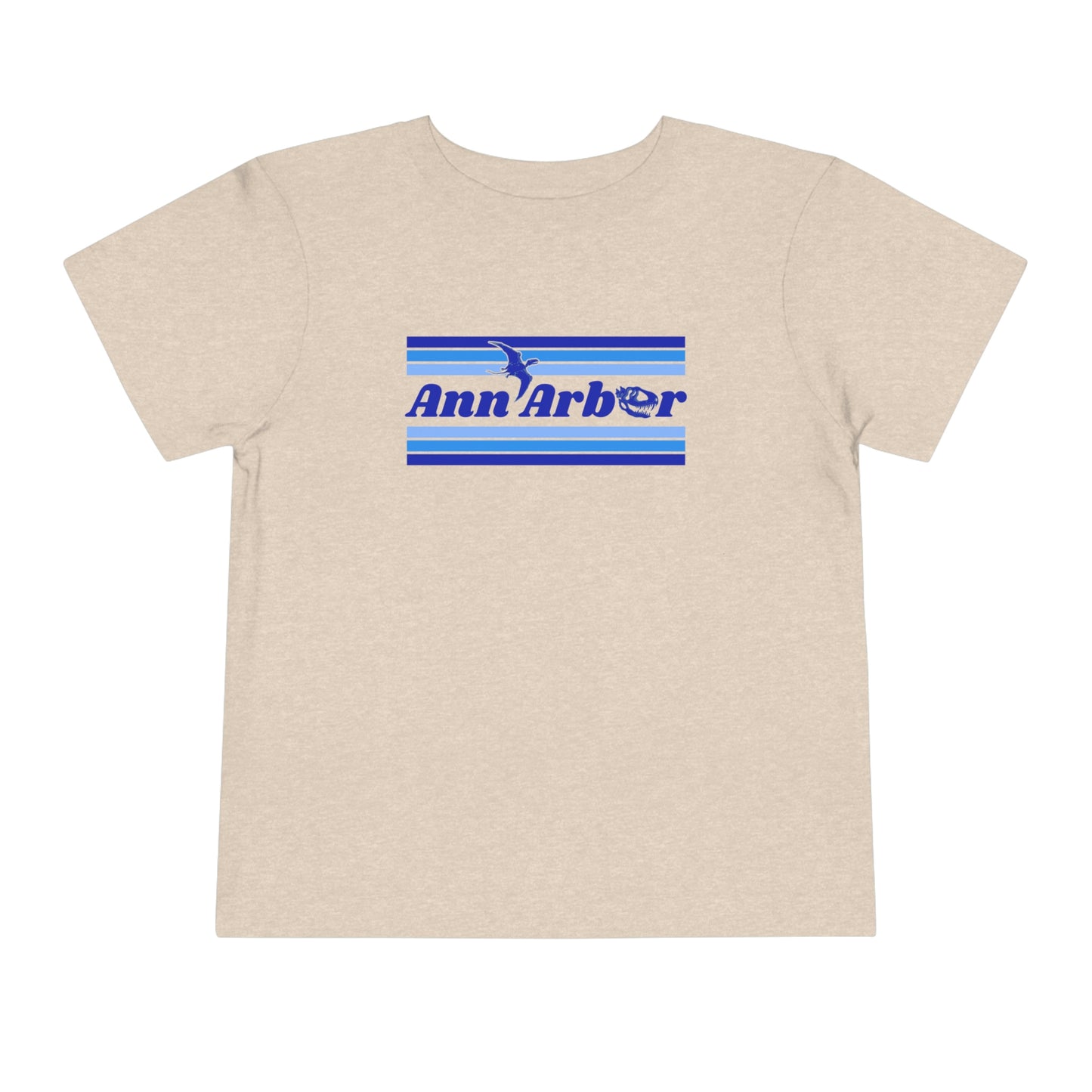 Ann Arbor Dinosaur Toddler T-shirt