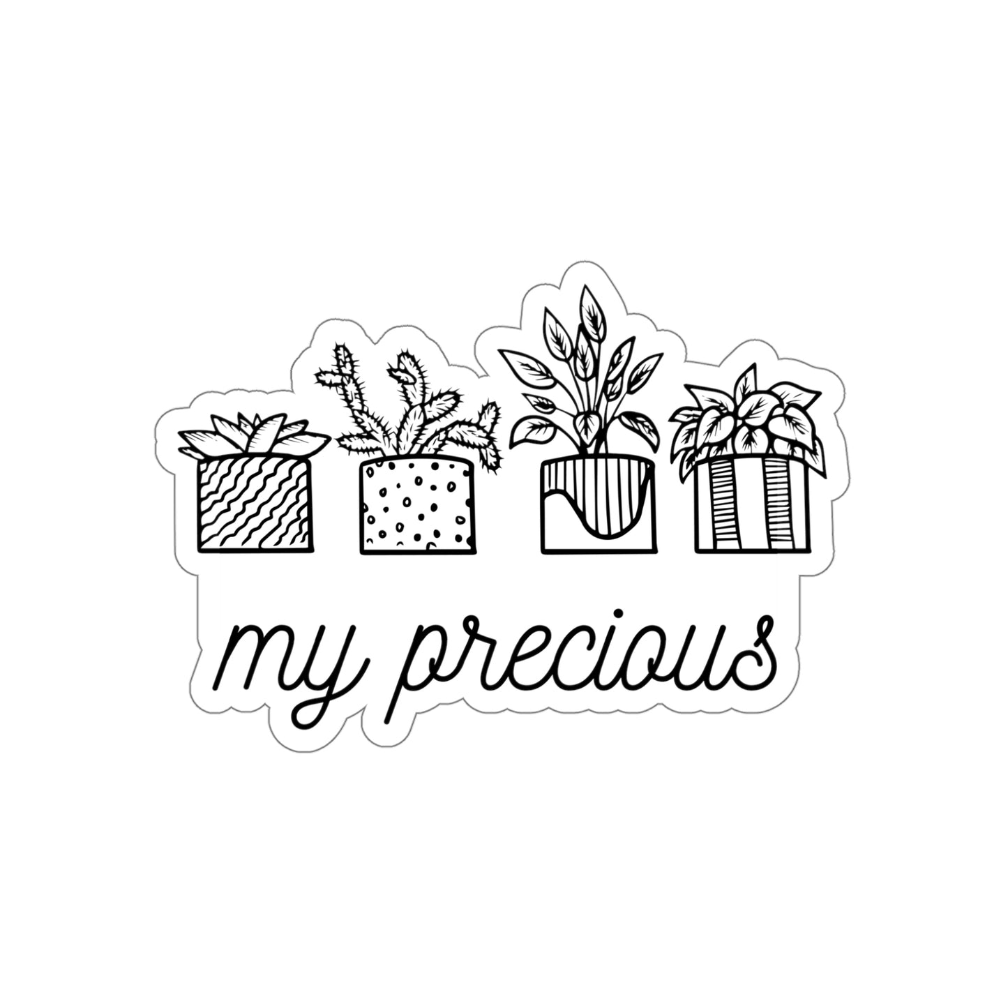 My Precious Plants Die-Cut Stickers