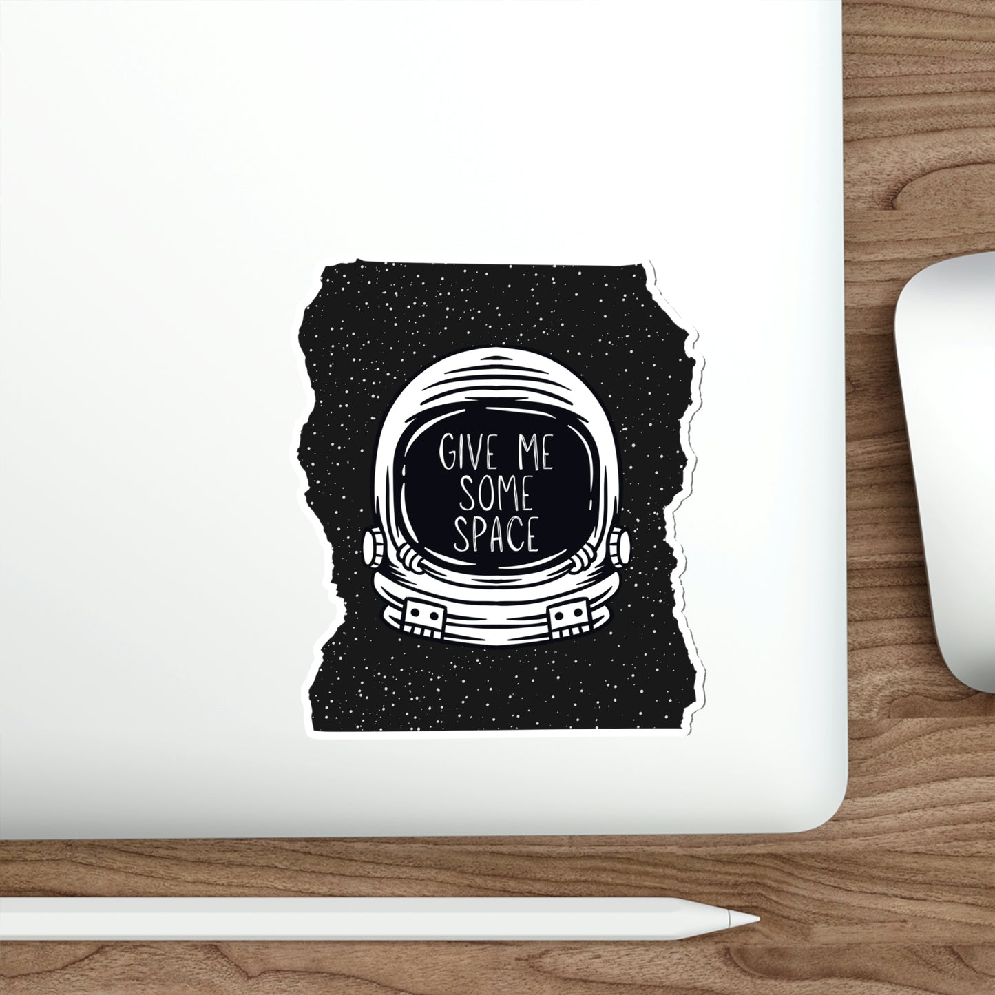 Give Me Some Space Astronaut Helmet Die-Cut Stickers