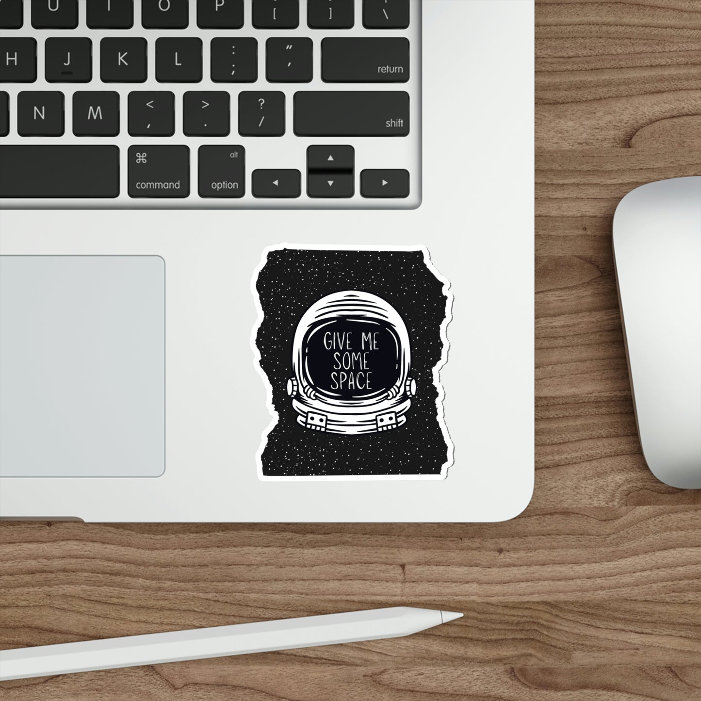 Give Me Some Space Astronaut Helmet Die-Cut Stickers