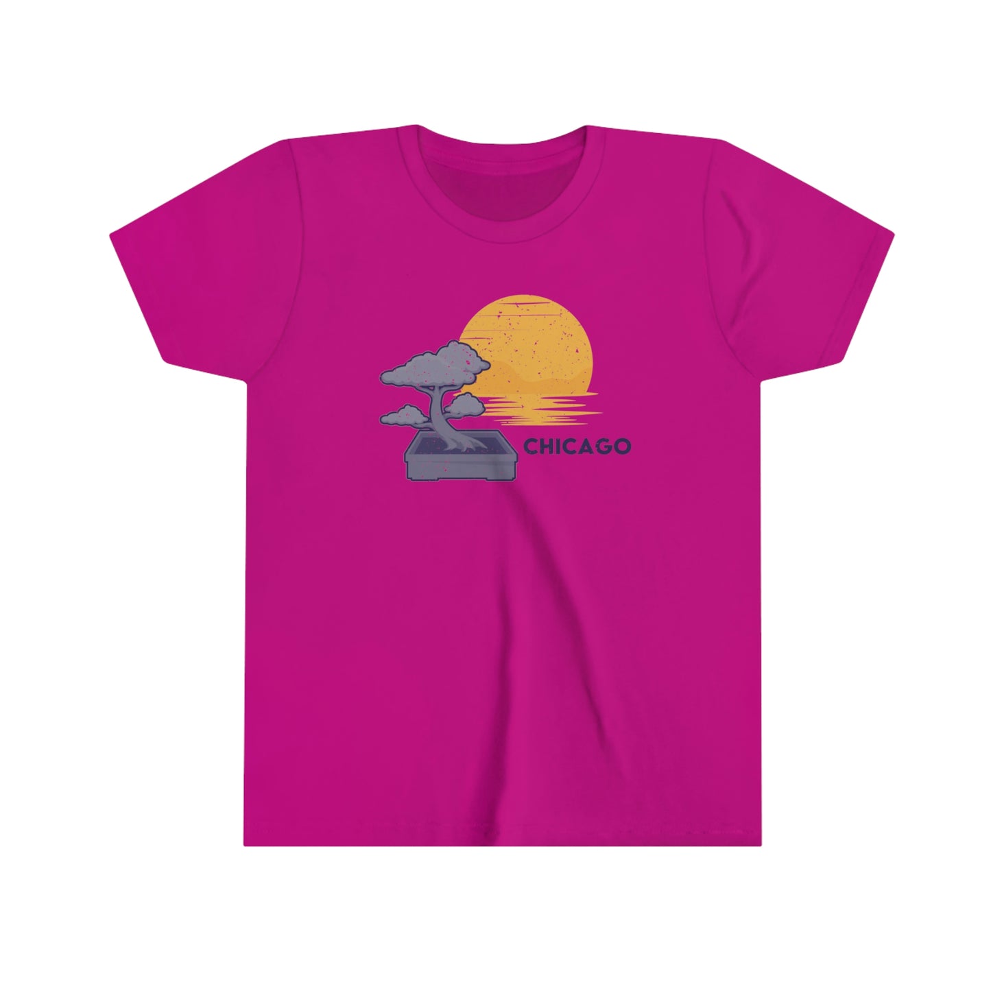 Chicago Bonsai Tree Youth T-shirt
