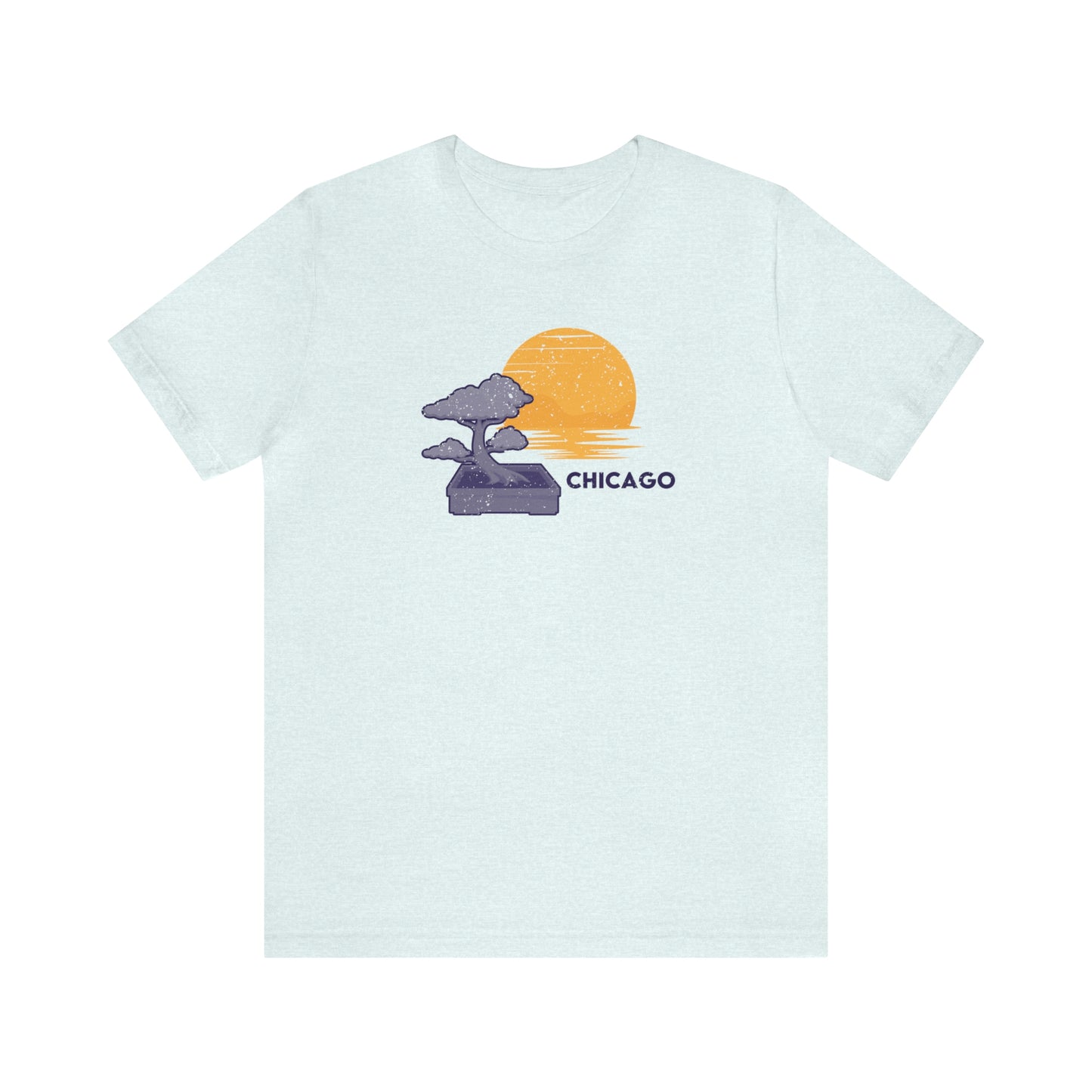 Chicago Bonsai Tree Unisex T-shirt