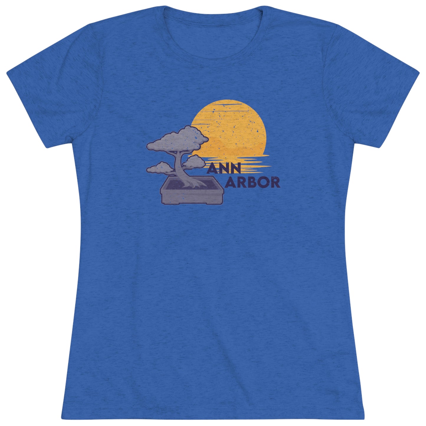 Ann Arbor Bonsai Tree Women's Tri-blend T-shirt