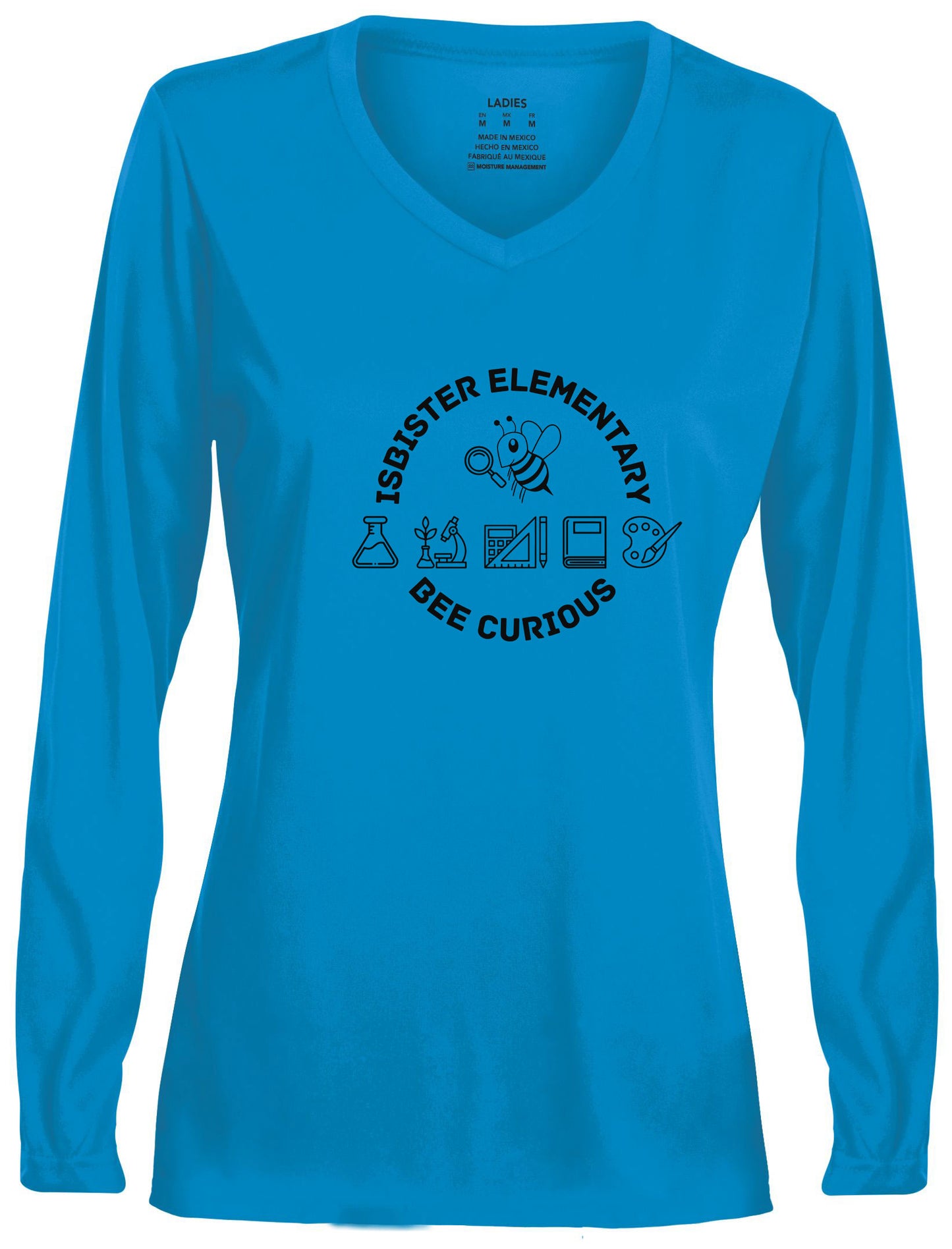 Isbister Bee Curious Adult Women's Wicking Longsleeve Augusta 1788