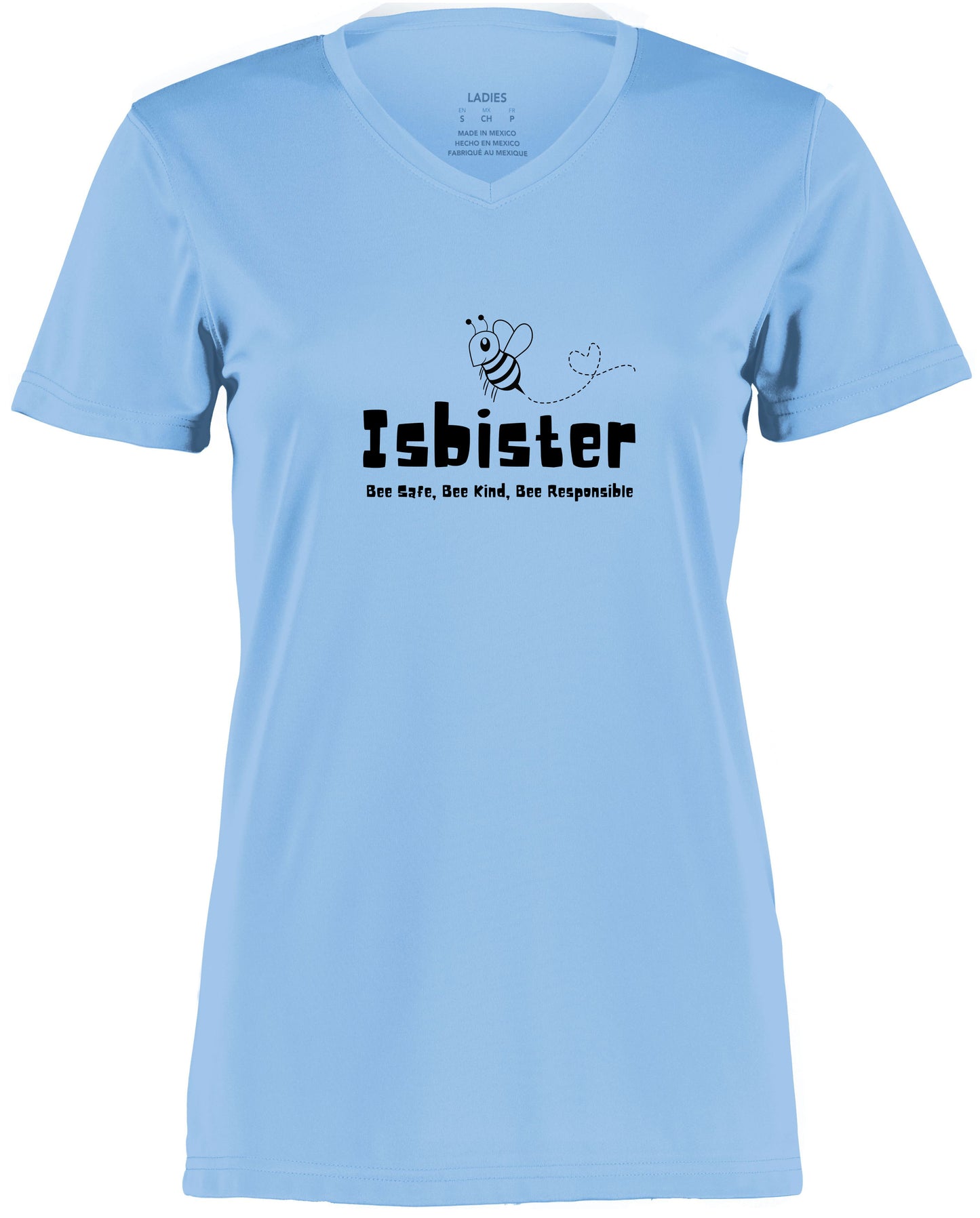 Isbister Motto Adult Women's Wicking T-Shirt Augusta 1790