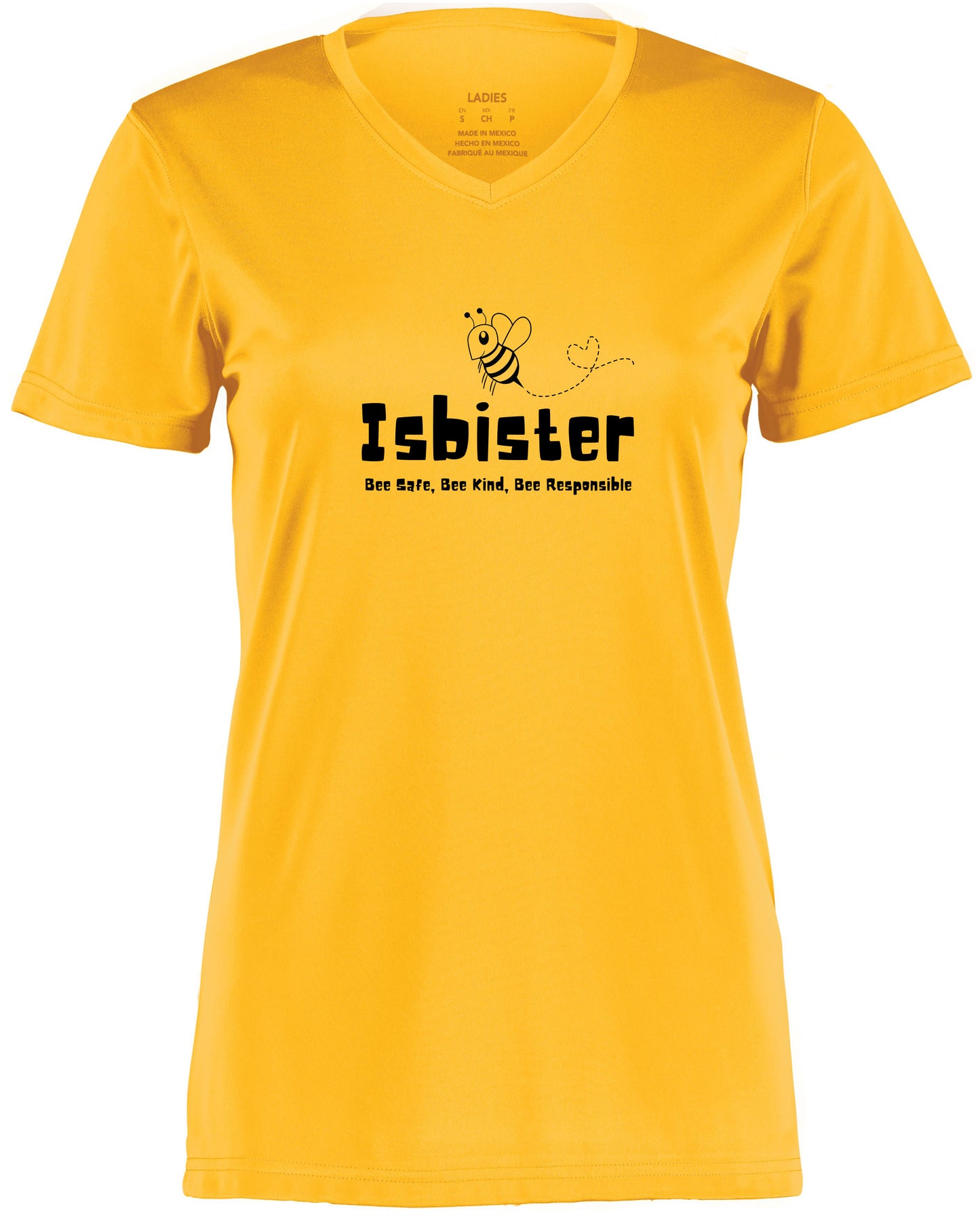 Isbister Motto Adult Women's Wicking T-Shirt Augusta 1790