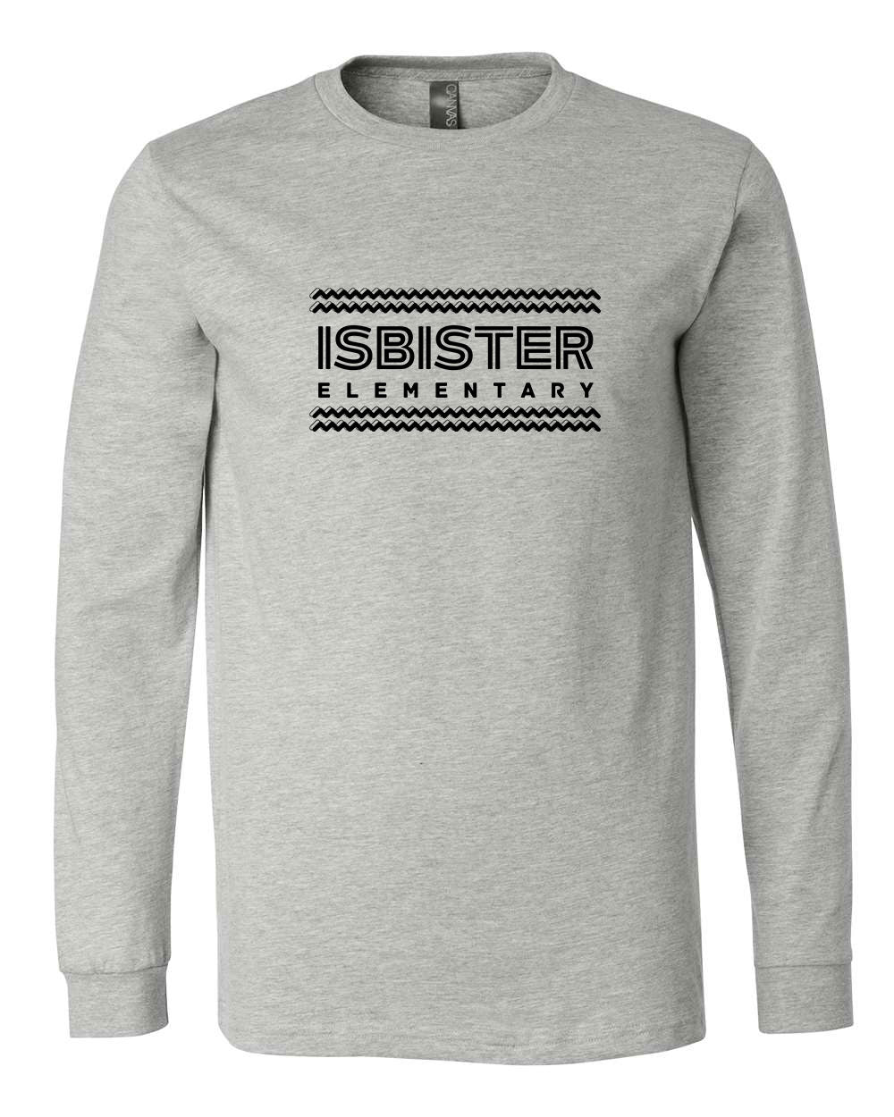 Isbister Retro Adult Long Sleeve Bella+Canvas 3501CVC