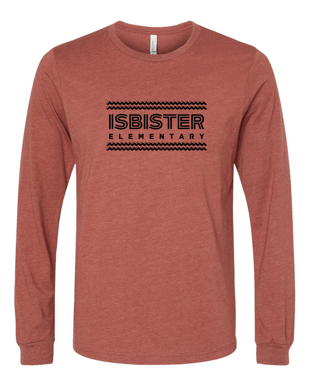 Isbister Retro Adult Long Sleeve Bella+Canvas 3501CVC