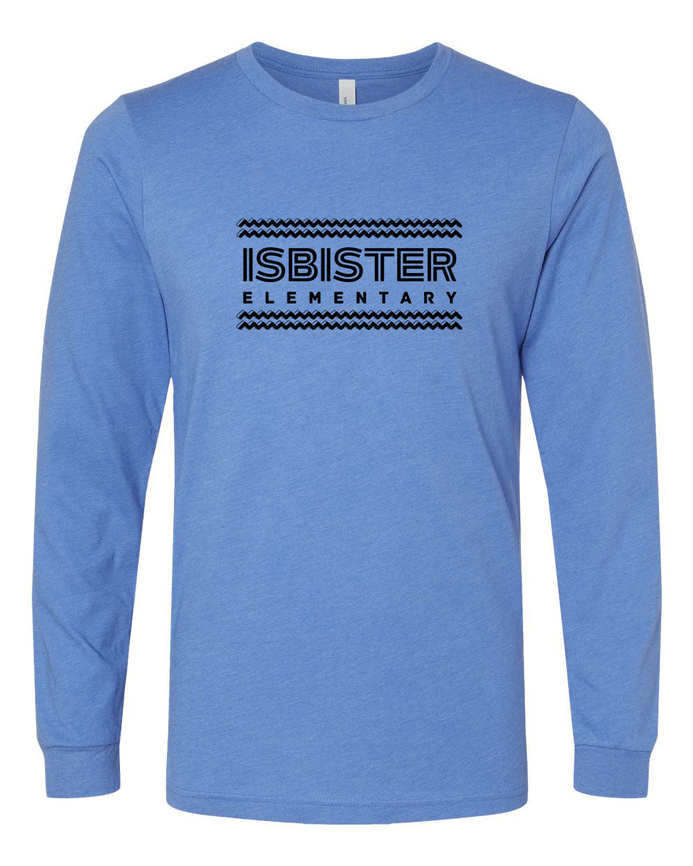 Isbister Retro Adult Long Sleeve Bella+Canvas 3501CVC
