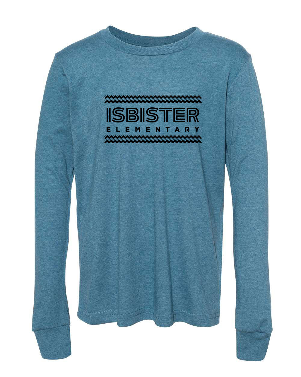 Isbister Retro Adult Long Sleeve Bella+Canvas 3501CVC