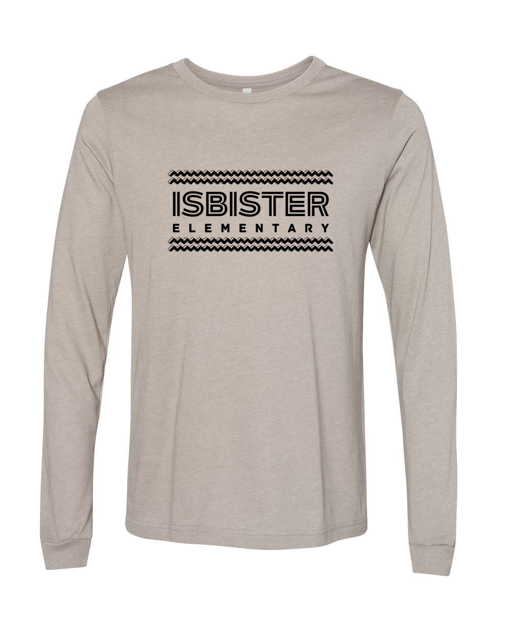 Isbister Retro Adult Long Sleeve Bella+Canvas 3501CVC