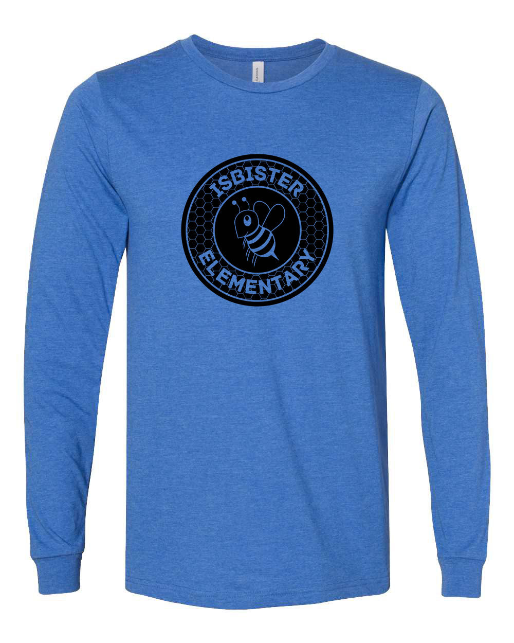 Isbister Emblem Adult Long Sleeve Bella+Canvas 3501CVC