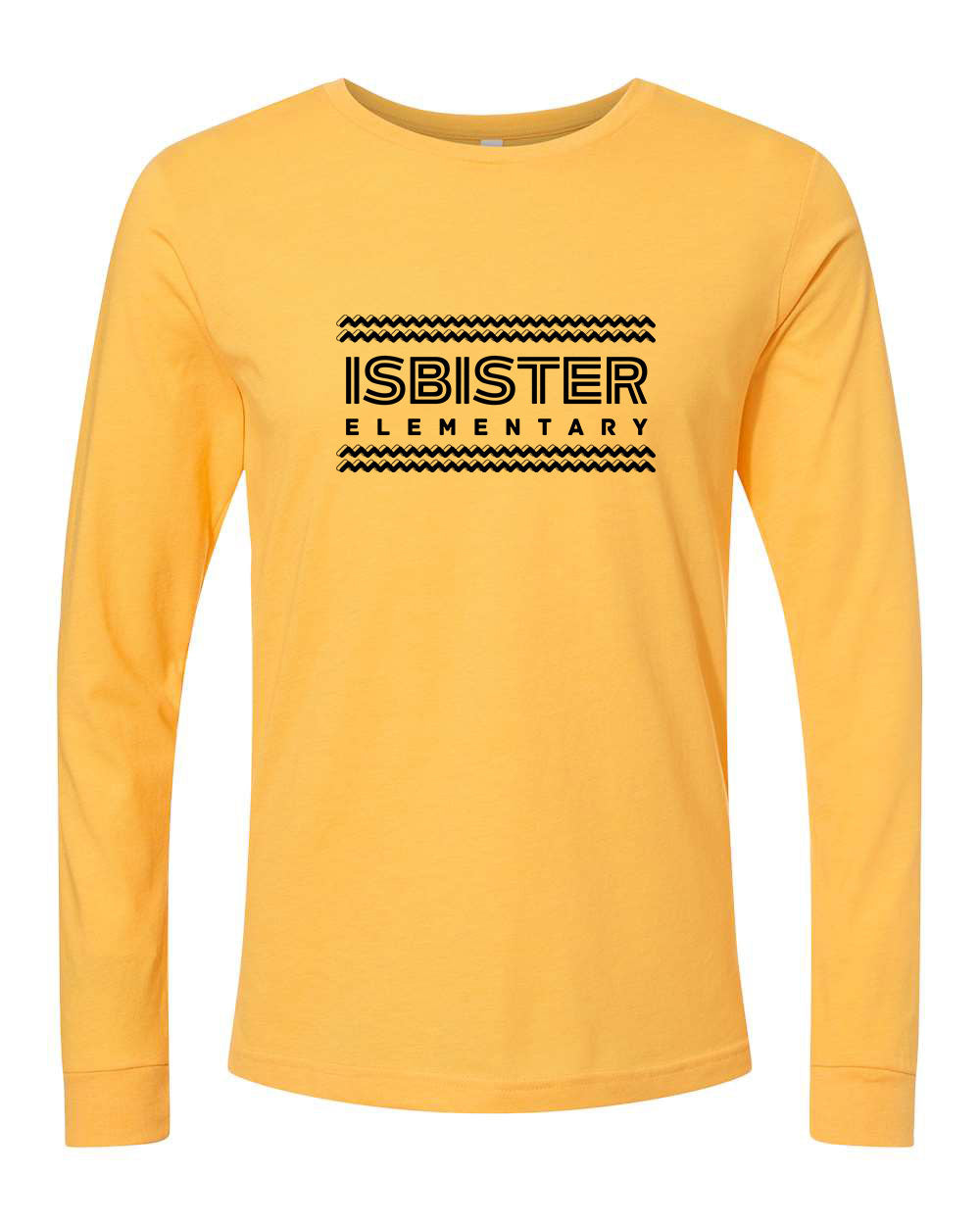 Isbister Retro Adult Long Sleeve Bella+Canvas 3501CVC