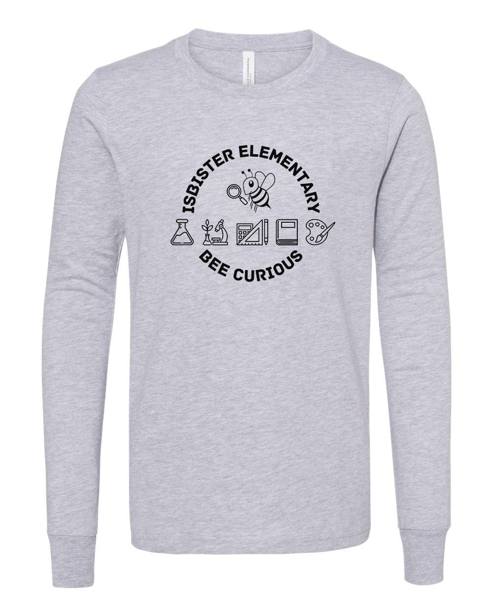 Isbister Bee Curious Youth Long Sleeve Bella+Canvas 3501Y