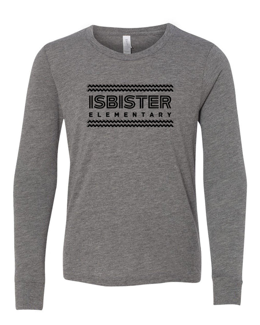 Isbister Retro Youth Long Sleeve Bella+Canvas 3501Y