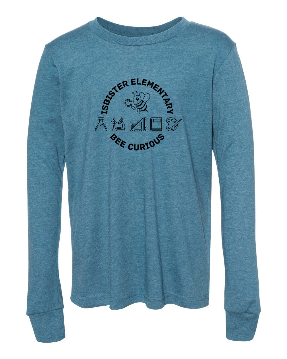 Isbister Bee Curious Youth Long Sleeve Bella+Canvas 3501Y