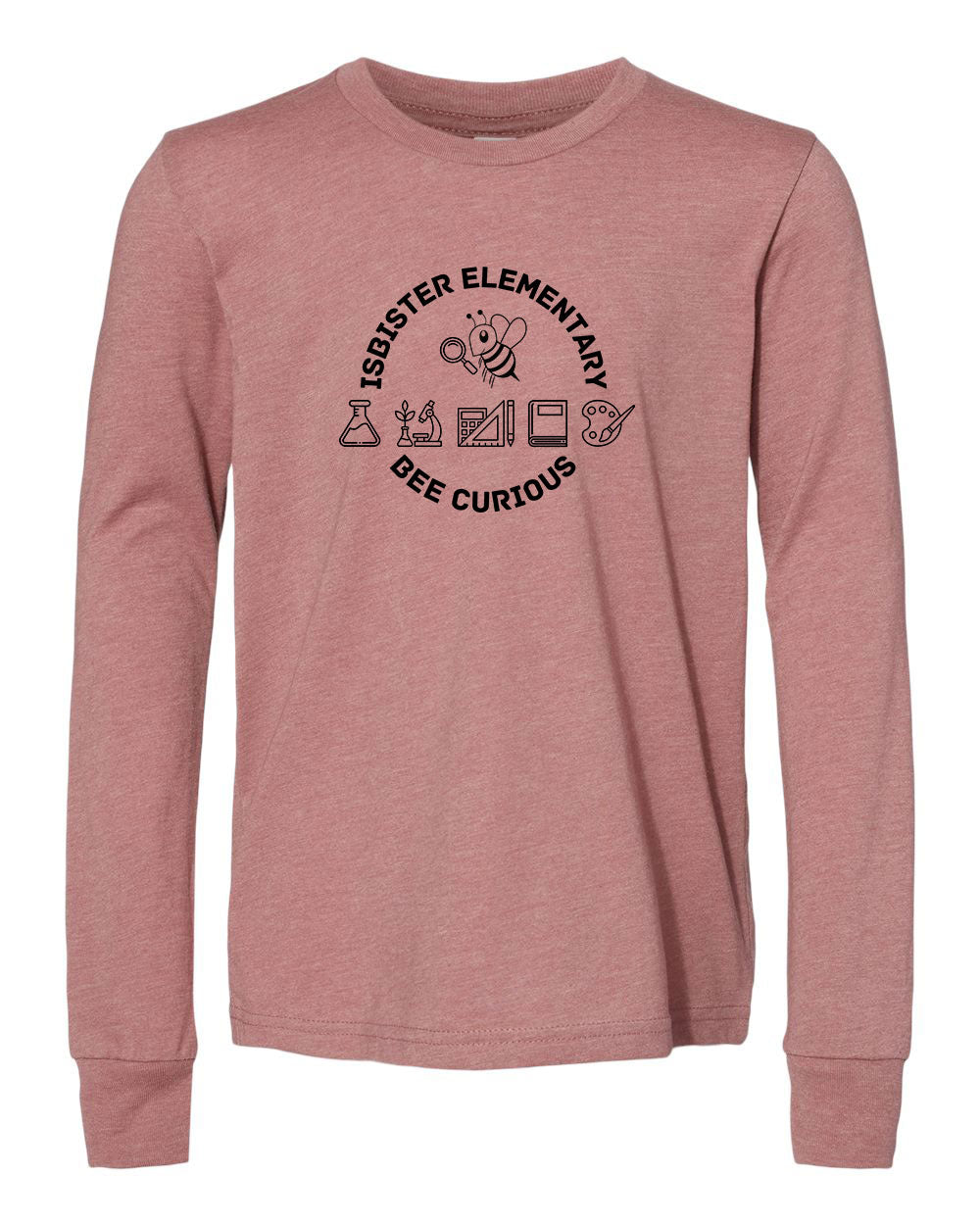 Isbister Bee Curious Youth Long Sleeve Bella+Canvas 3501Y