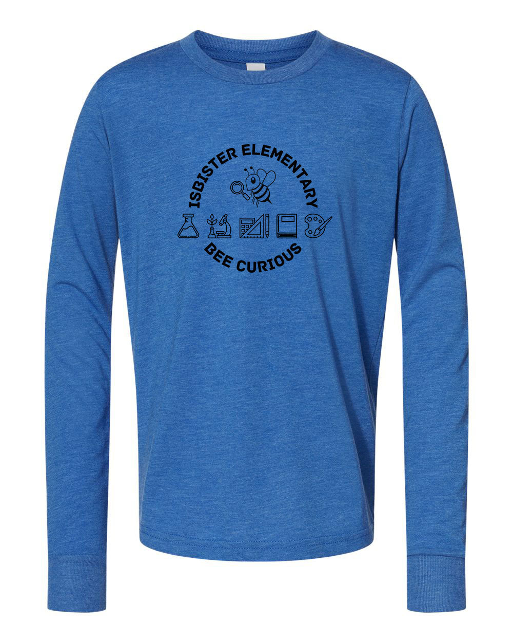 Isbister Bee Curious Youth Long Sleeve Bella+Canvas 3501Y