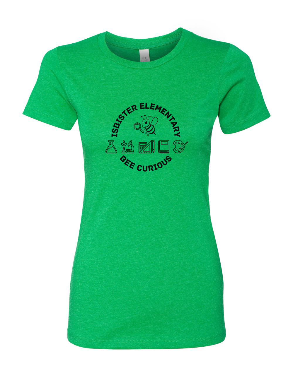 Isbister Bee Curious Adult Women's T-Shirt Next Level 6610