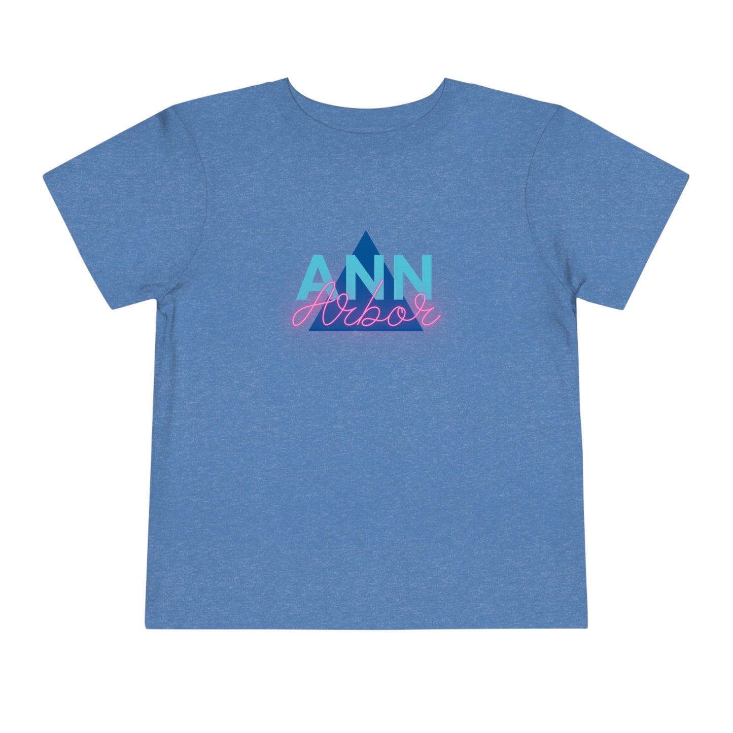 Ann Arbor Retro Triangle Toddler T-shirt