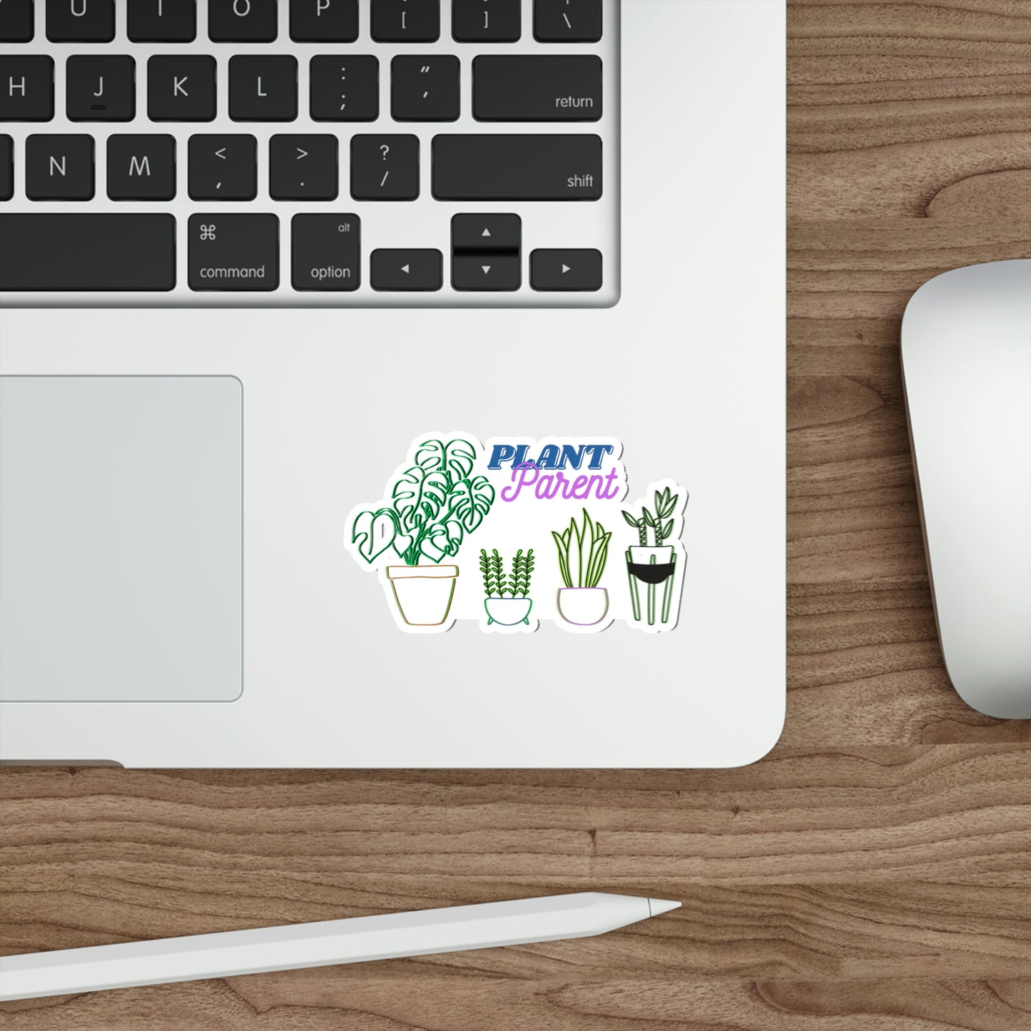Plant Parent Die-Cut Stickers (color)