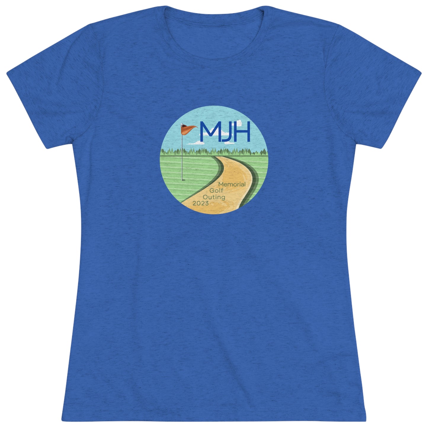 MJH Cart Path Women's Tri-blend T-shirt