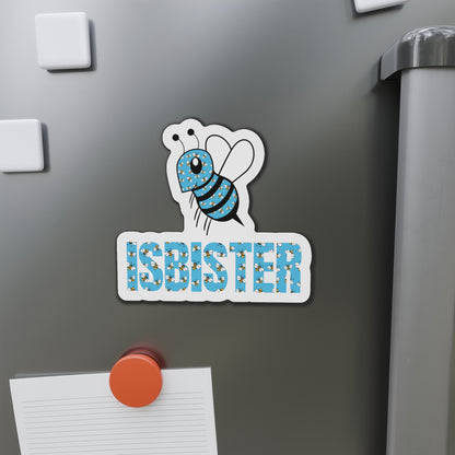 Isbister Bee Pattern Die-Cut Magnets