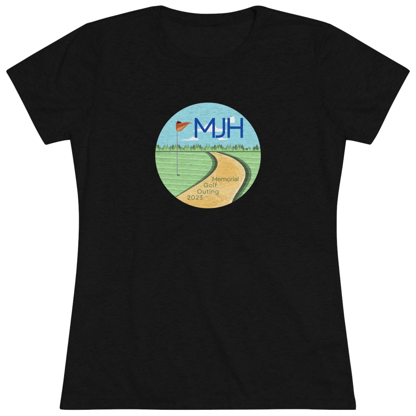 MJH Cart Path Women's Tri-blend T-shirt