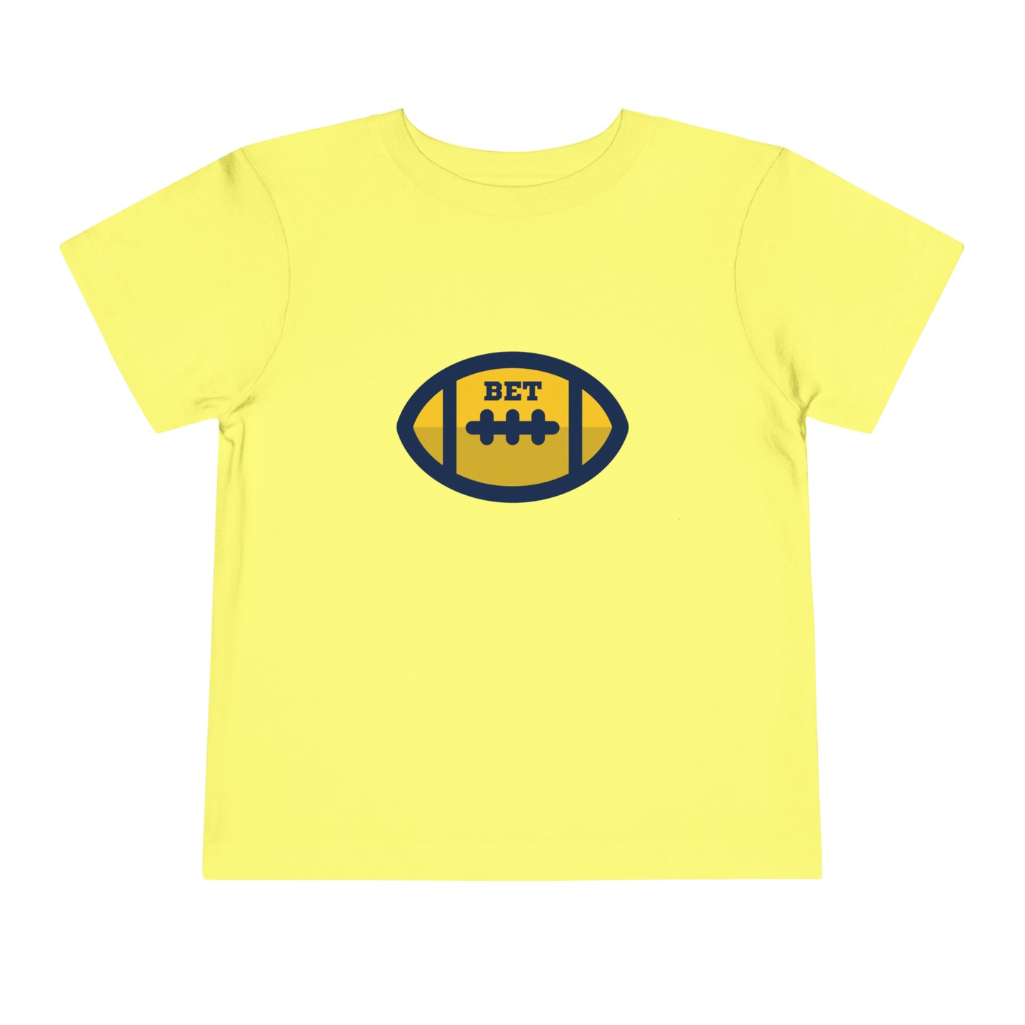 Bet - Cute Football Toddler T-shirt