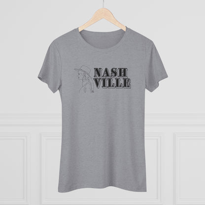 Copy of Nashville Cowgirl Women's Tri-blend T-shirt