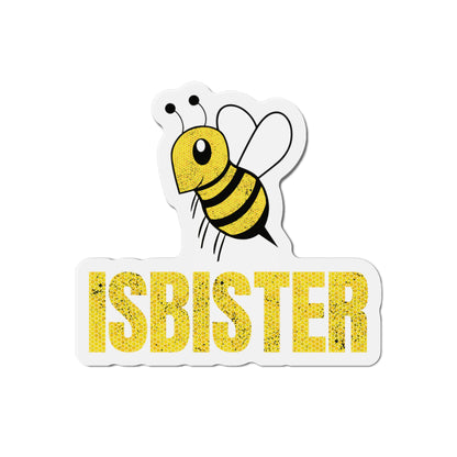 Isbister Honeycomb Bee Die-Cut Magnets