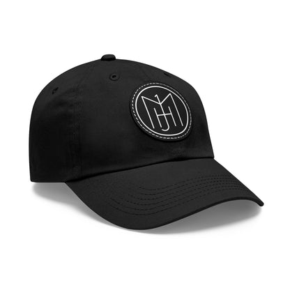 MJH Logo Dad Hat with Leather Patch (Round)