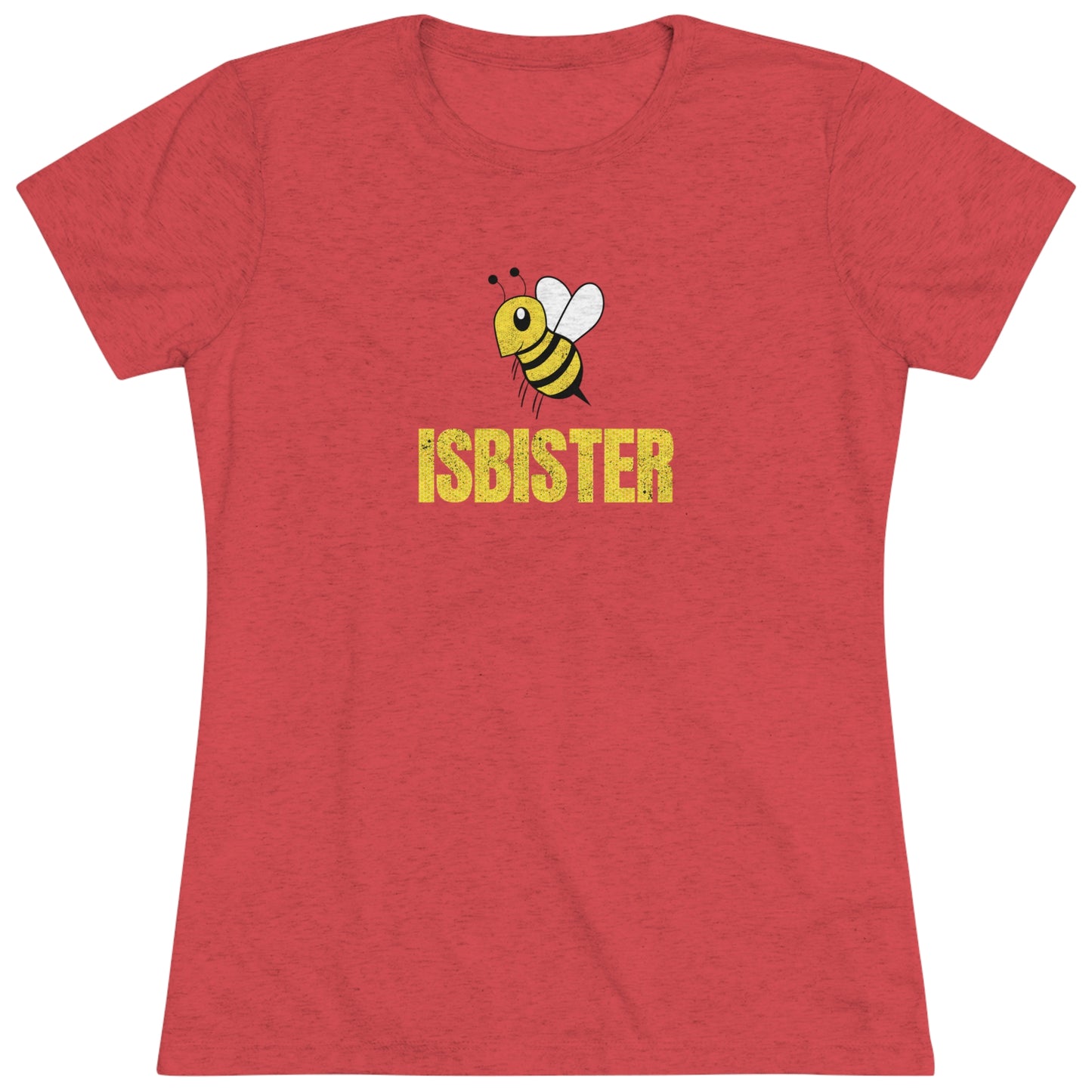 Isbister Honeycomb Bee Adult Women's Tri-blend T-shirt