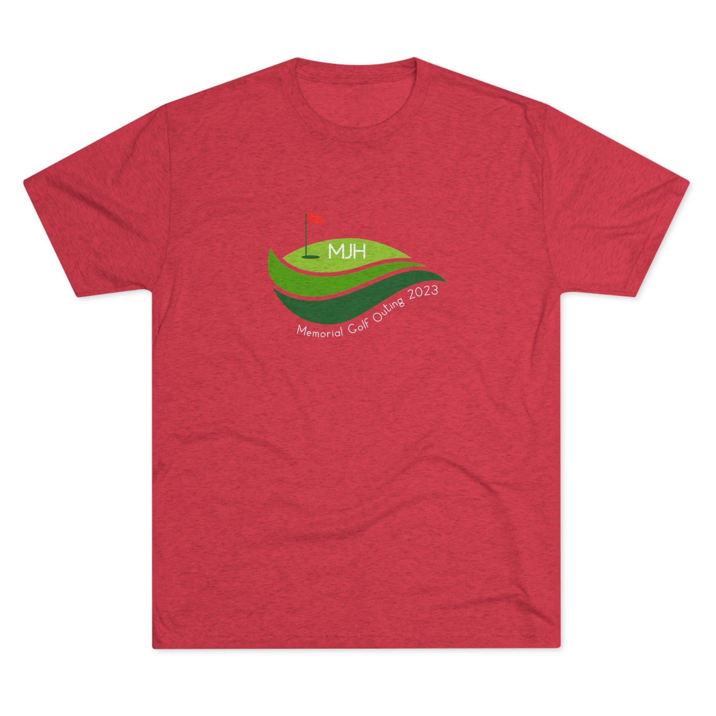 MJH Green Unisex Tri-blend T-shirt