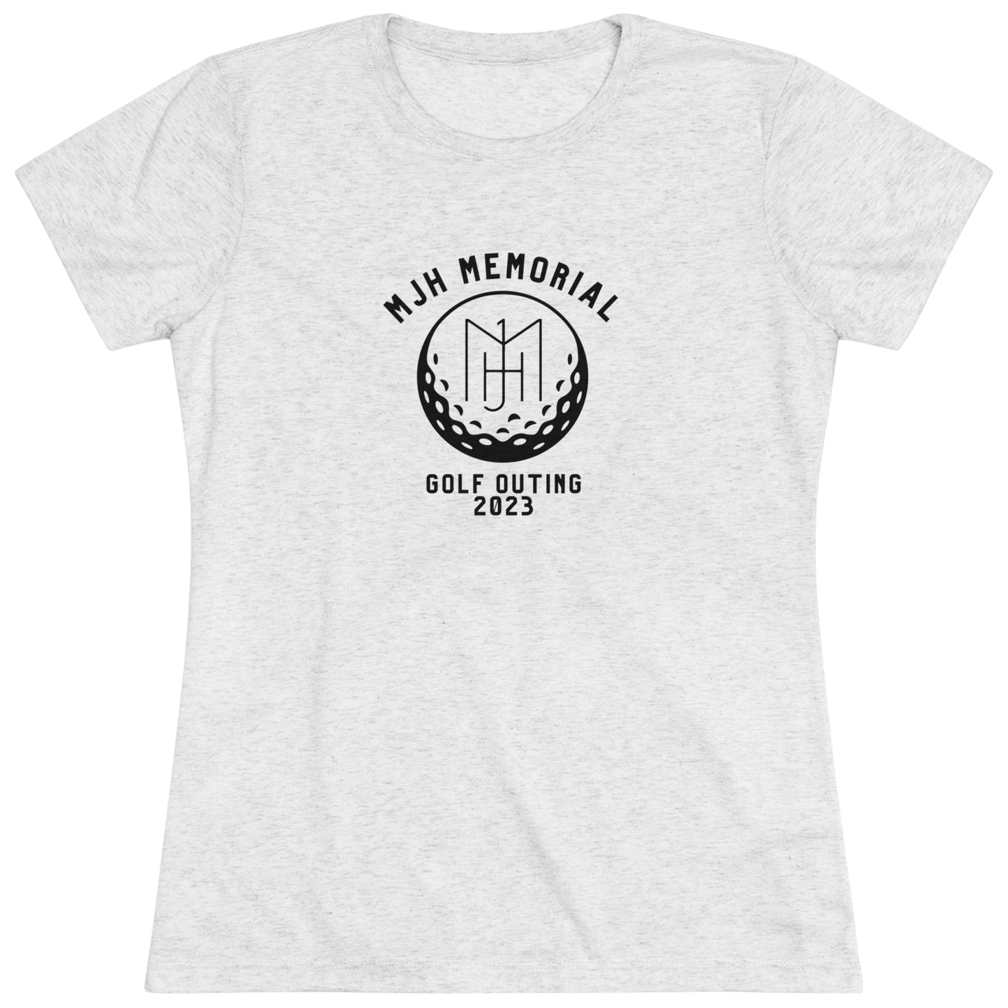 MJH Golf Logo Women's Tri-blend T-shirt